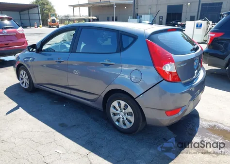 2015 Hyundai Accent Gs z USA, uszkodzony, nr VIN KMHCT5AE6FU233499